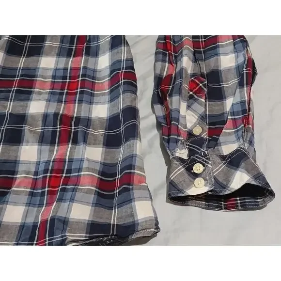 Torrid Men 100% Checkered Cotton Shirt Sz XL- Ships Same Business Day! - Picture 2 of 10